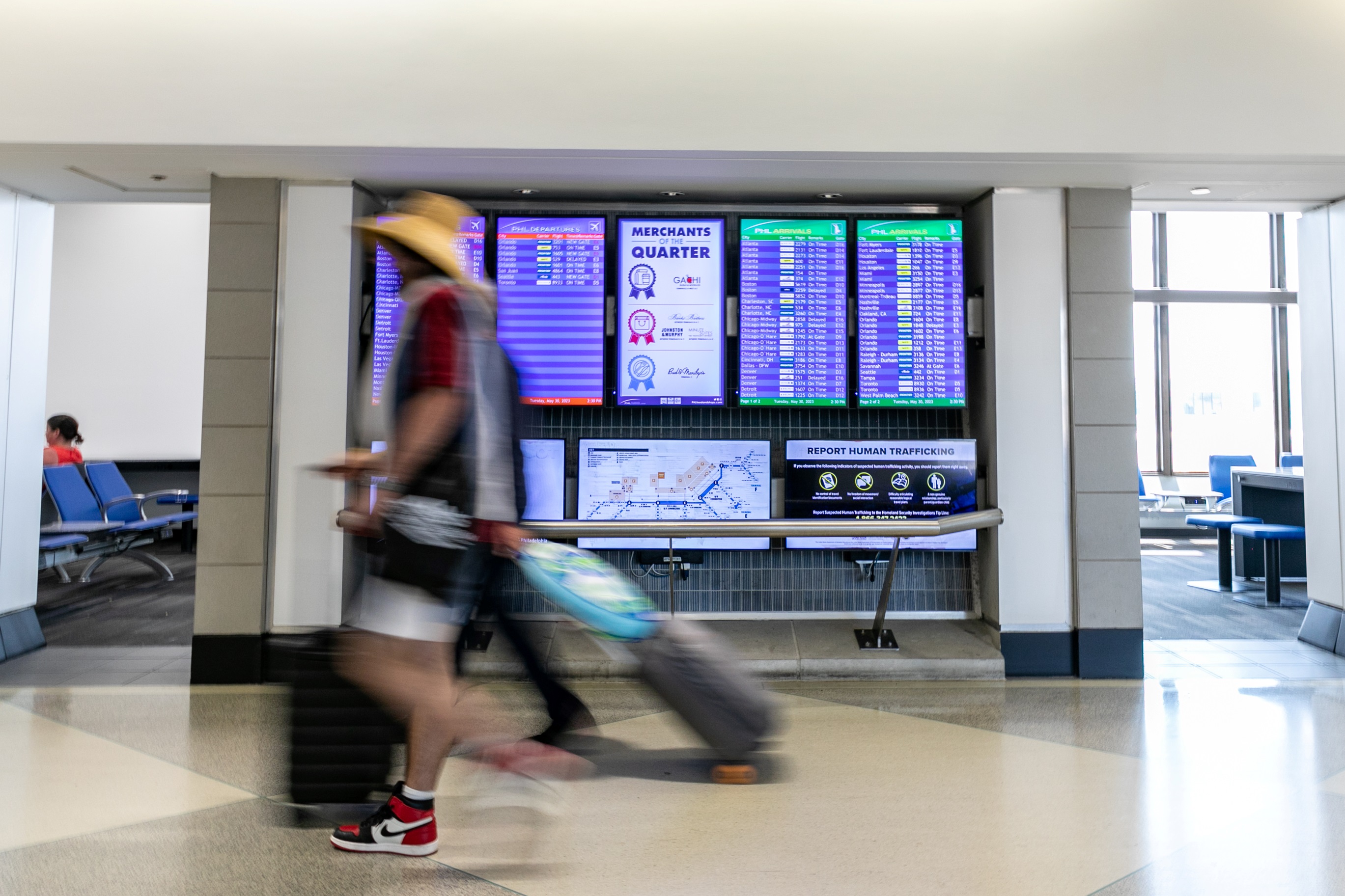 PAssenger in terminal