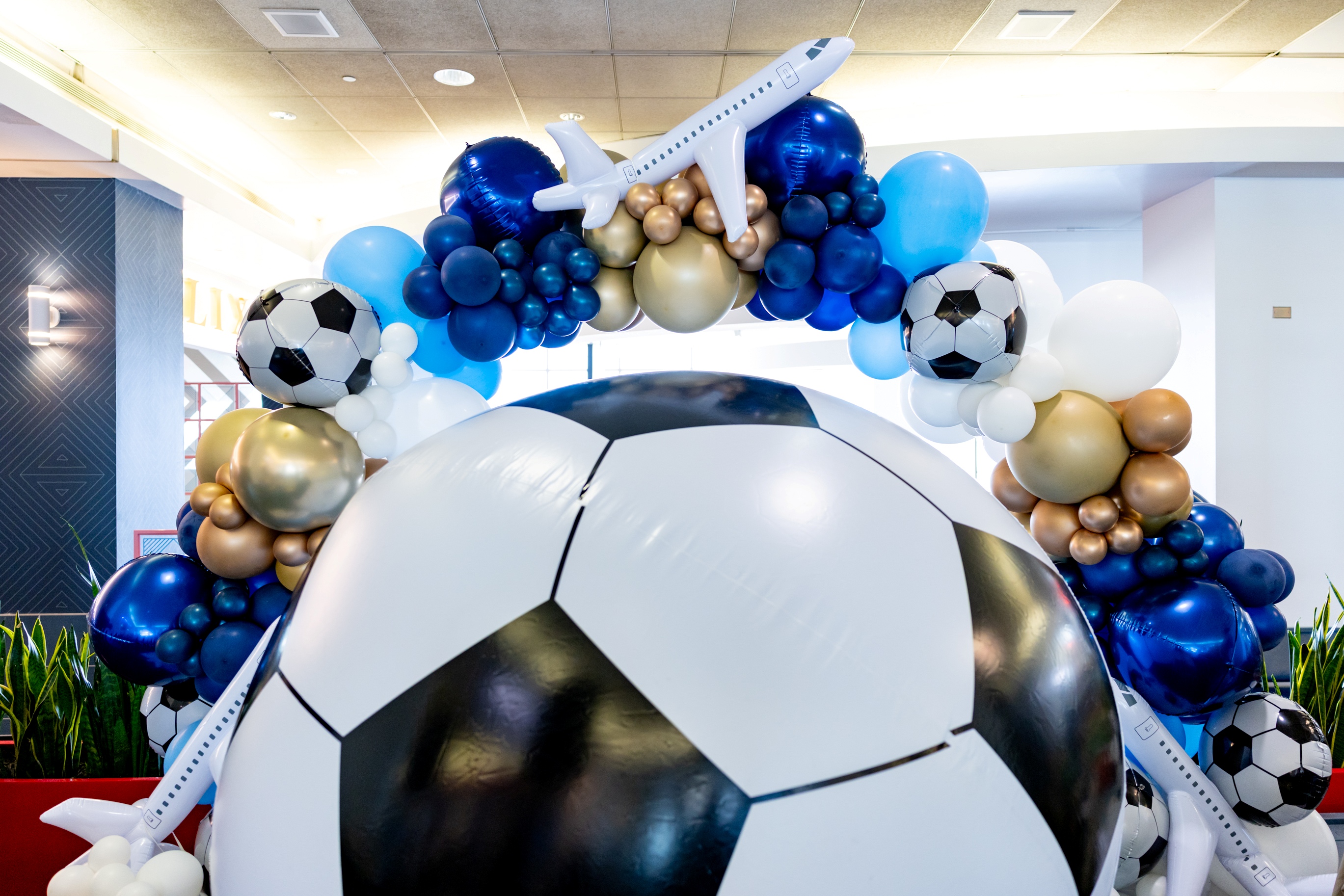 Soccer kick off