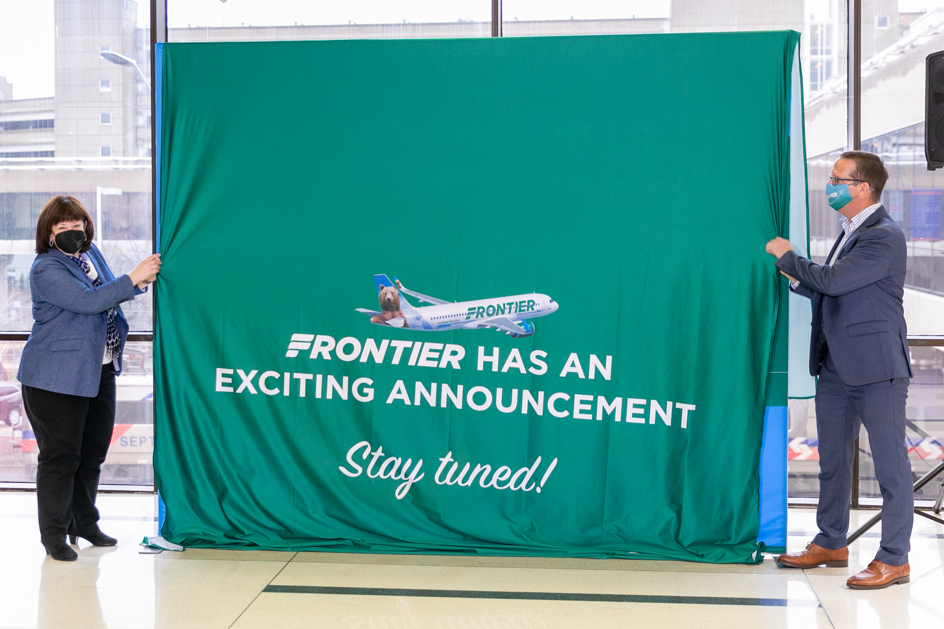 Josh Flyr and Chellie Cameron unveiling additional routes