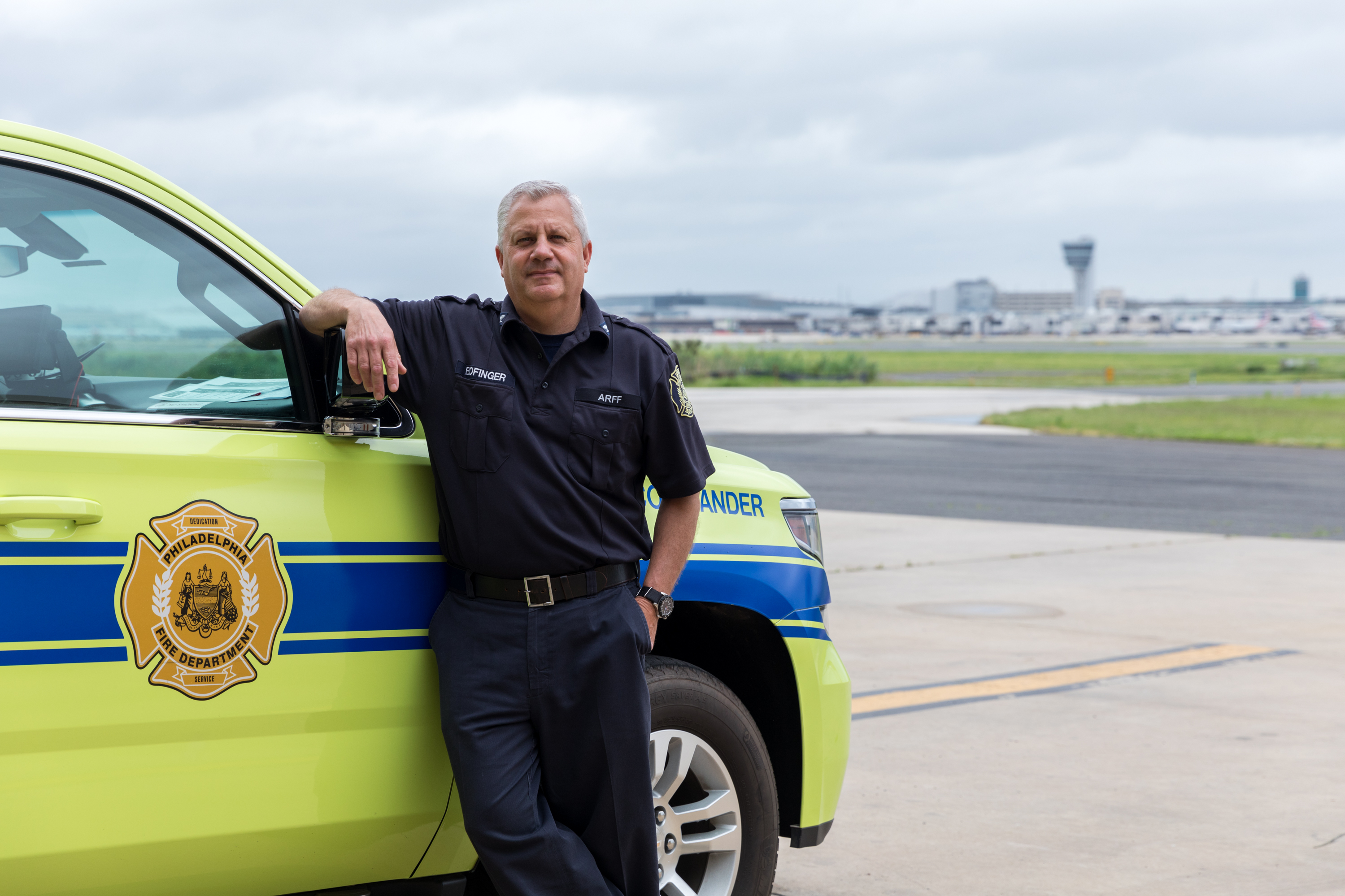 Deputy Fire Chief Marc Bofinger brings a wealth of experience to the PFD's ARFF unit at PHL