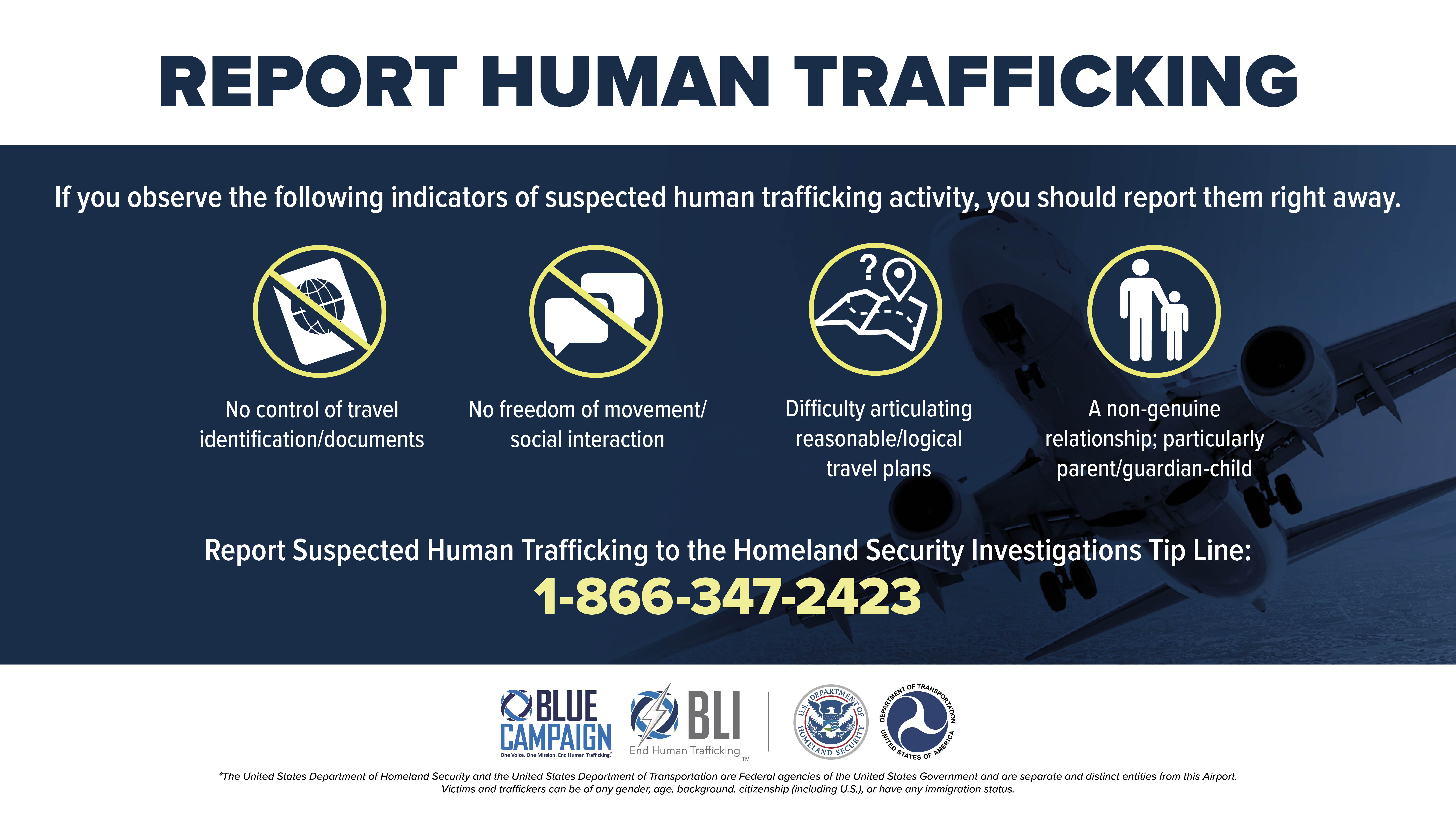 Blue Light Trafficking Awareness