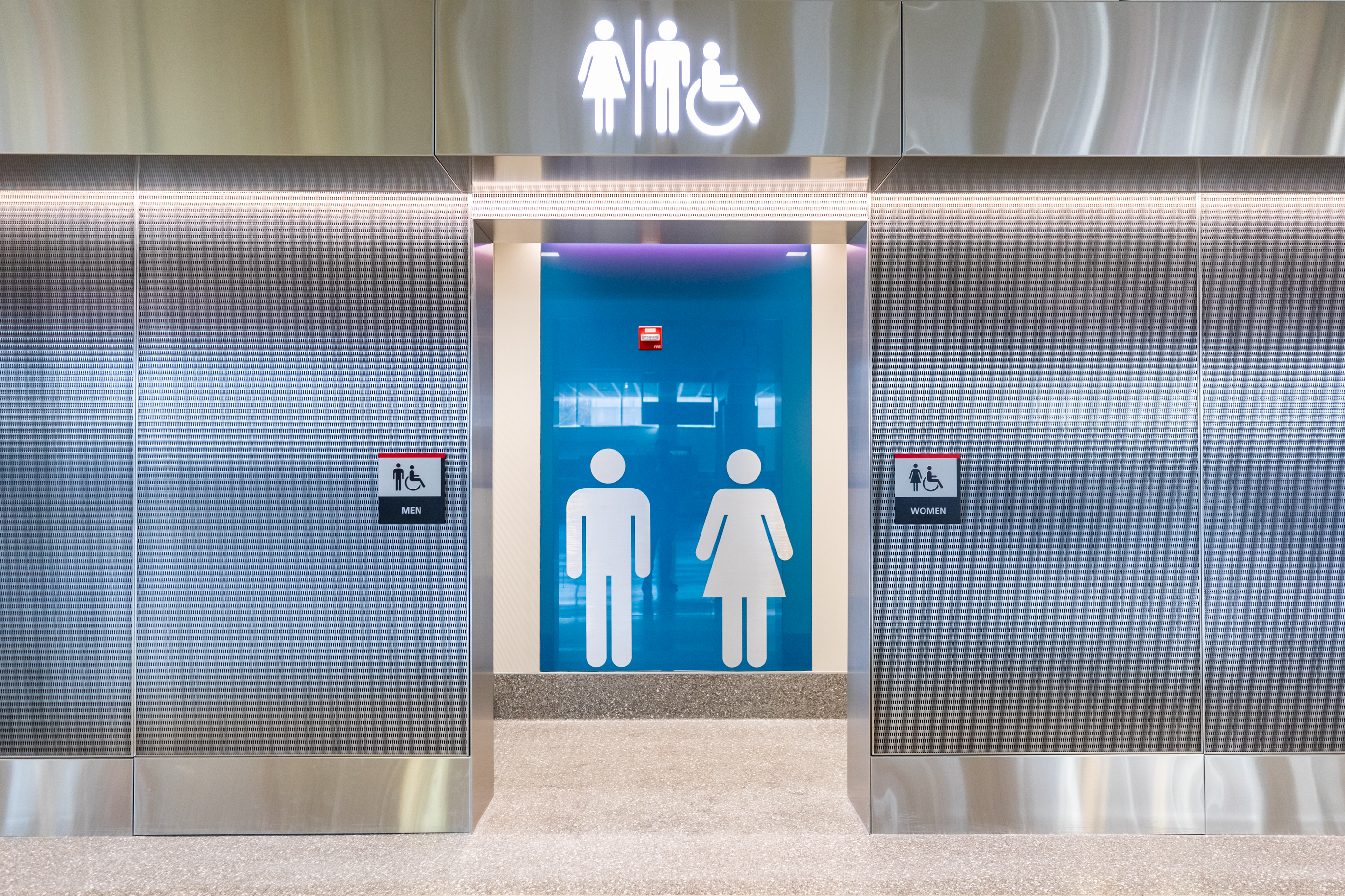 New Restroom A-East Baggage Claim