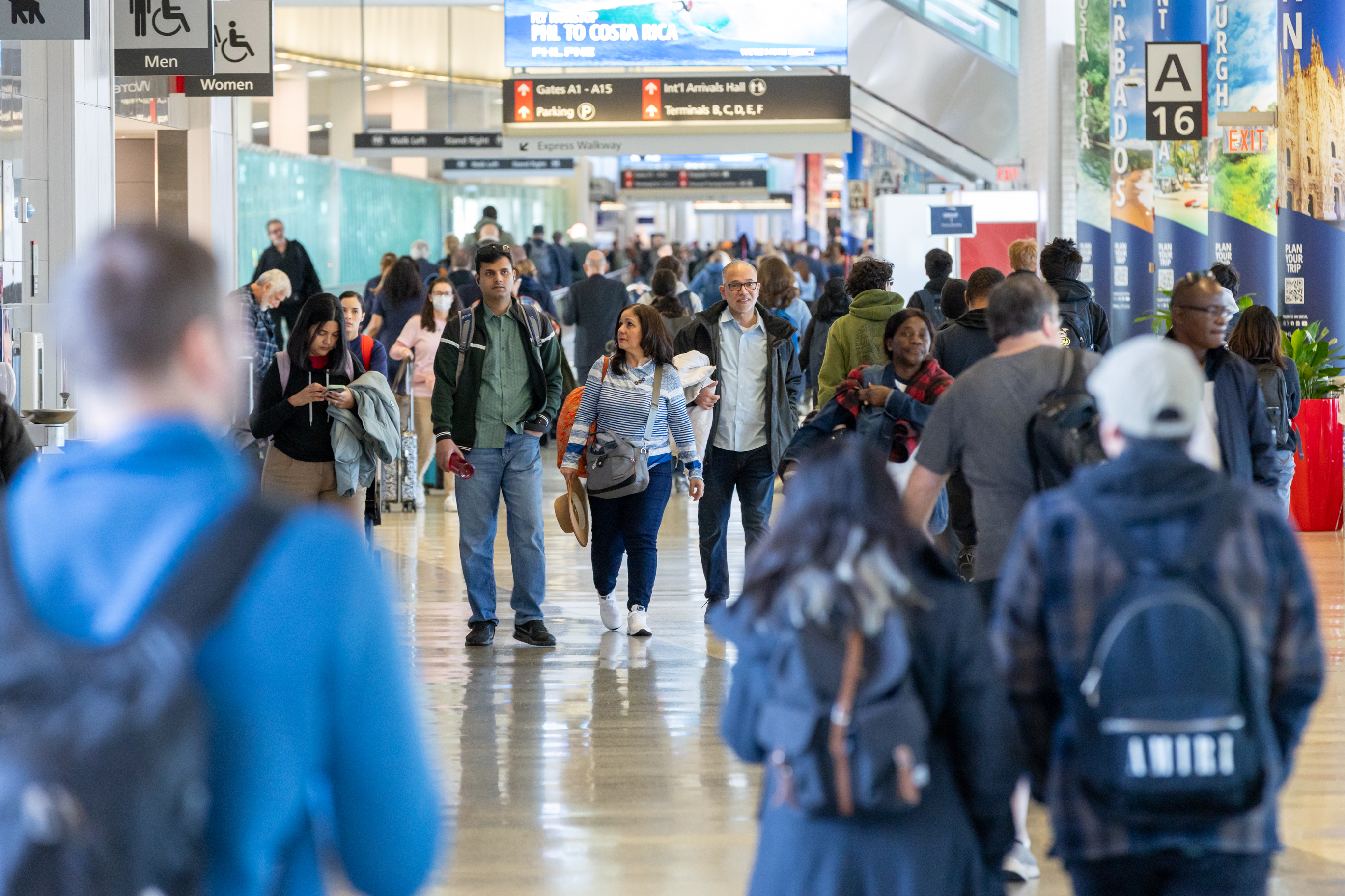 Passengers in A-West