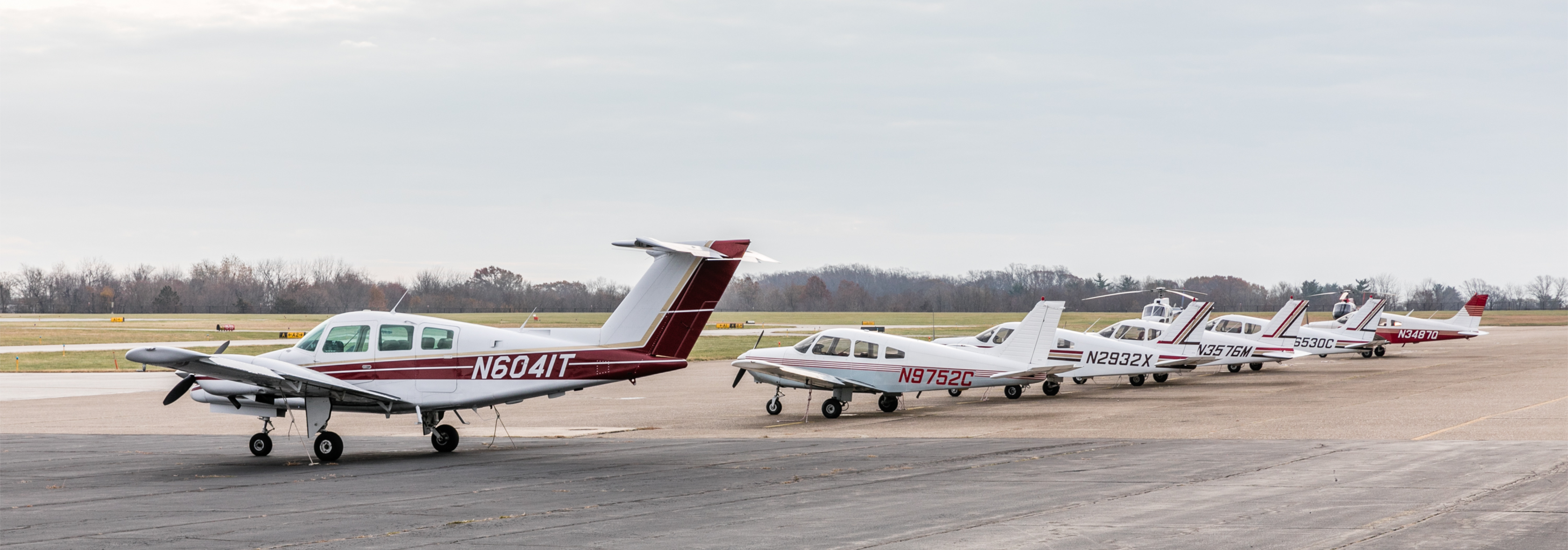 private planes at PNE Airport