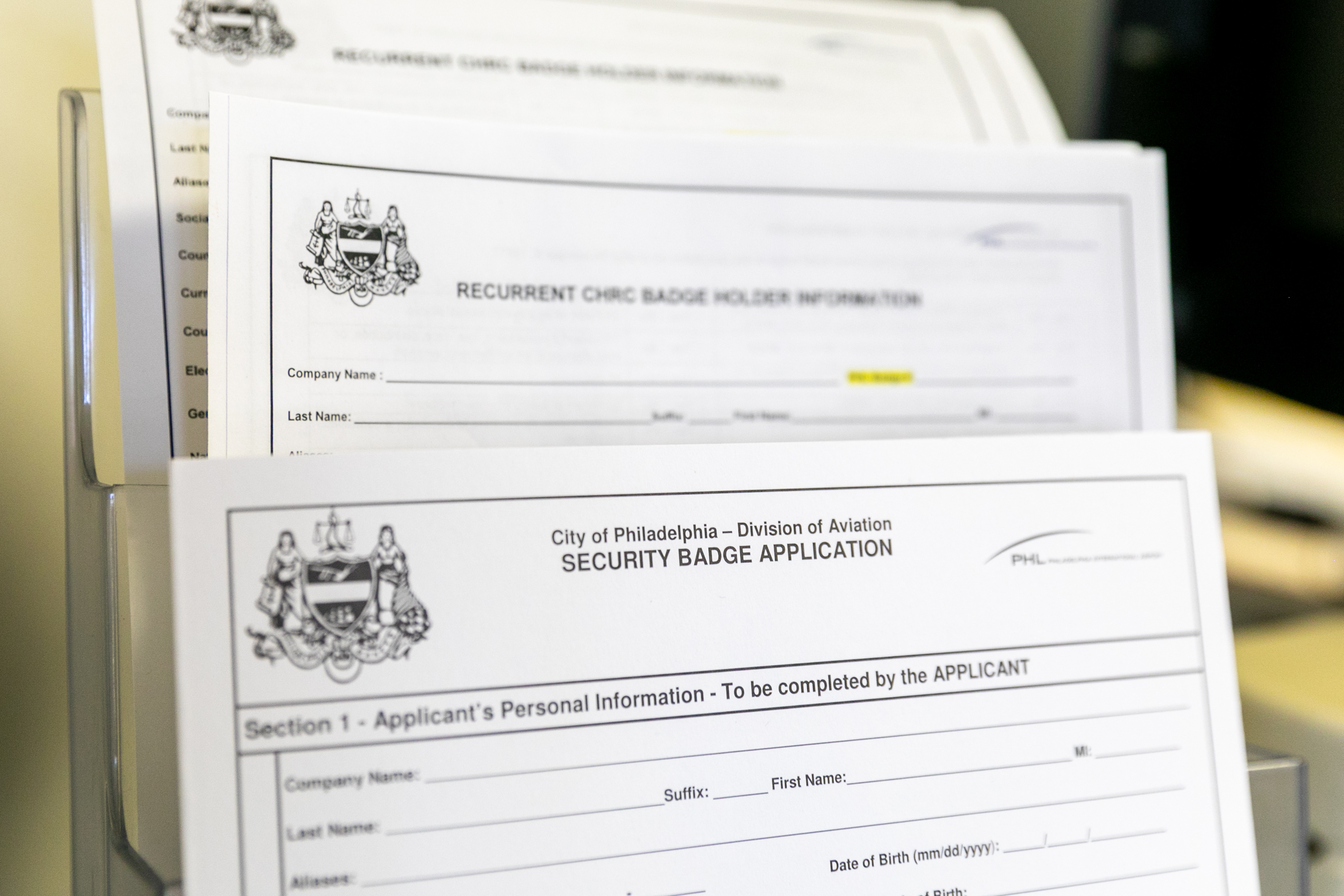 comms center paperwork