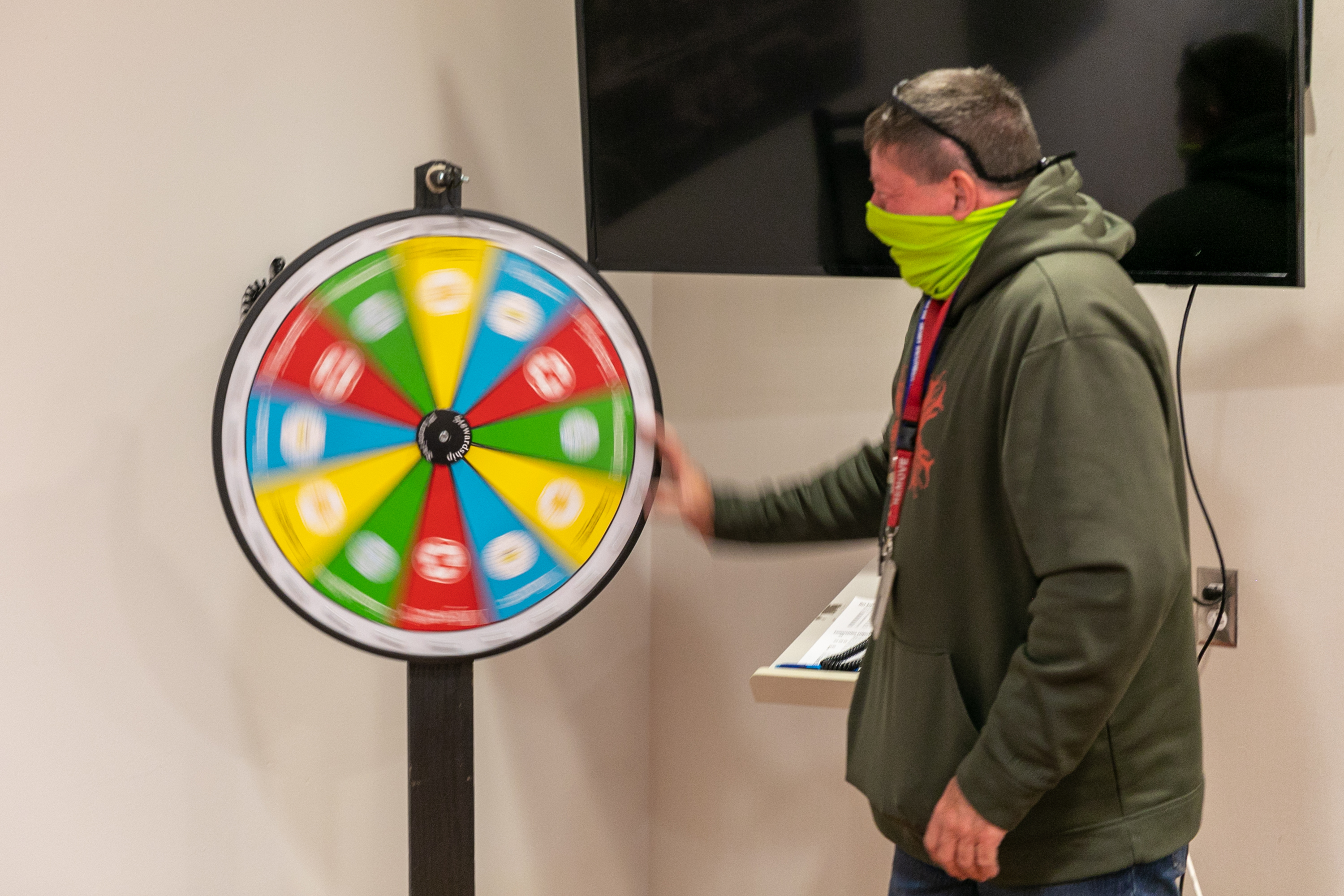 spin the wheel earth day facts game