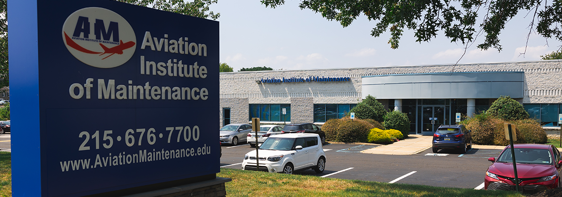 AIM Building and sign