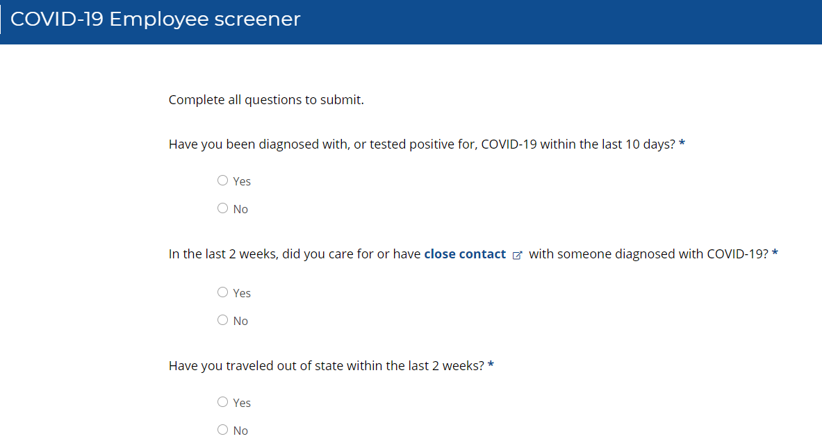 Employee Screener 
