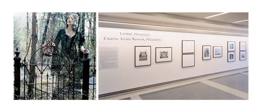 Display of photographs from the Creative Artists Network