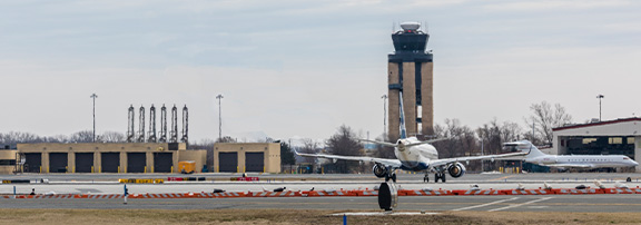 planes on airfield 
