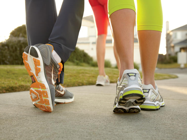 group walking