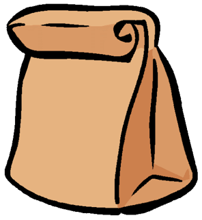 brown paper bag