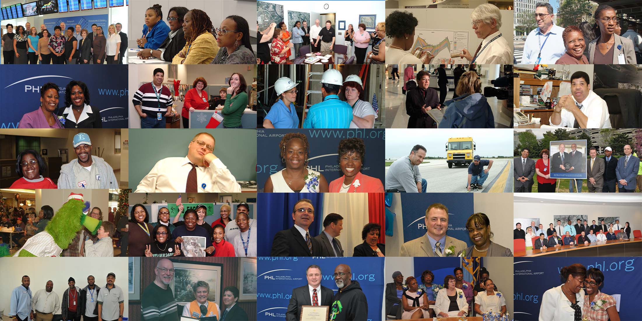 retiree collage