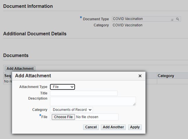 vaccine card upload