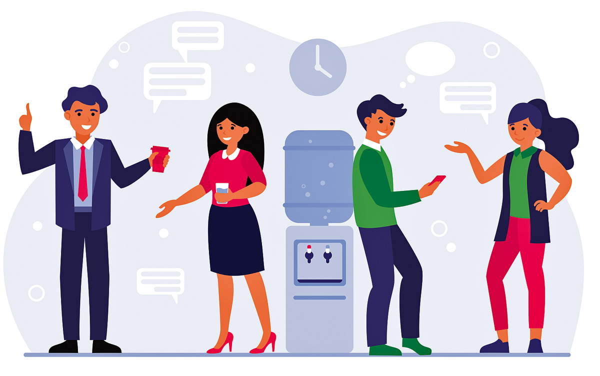 water cooler chat