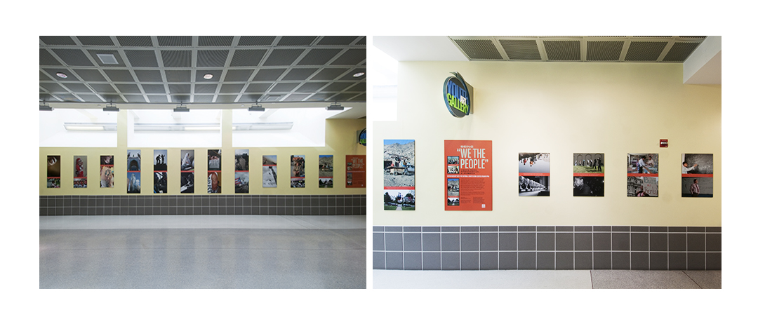 Photo exhibit from the Constitution Center