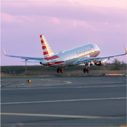 American Airlines plane