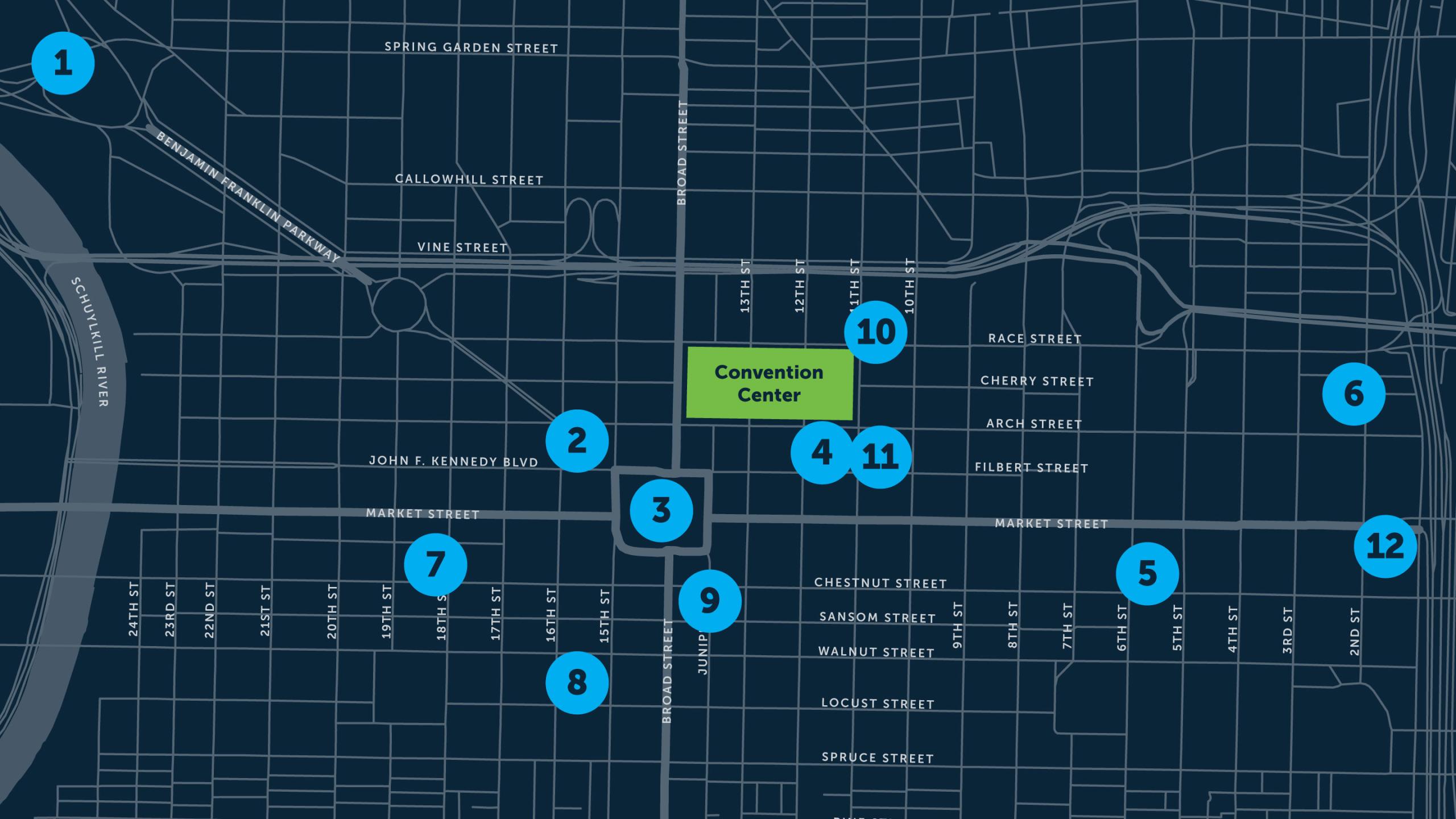 explore philly map