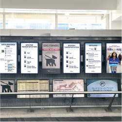 ground transportation screens