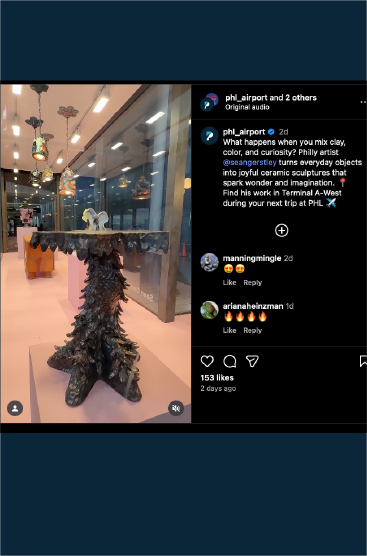 artists @seangerstley ceramic sculptures