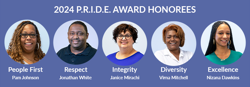 Pride award honorees