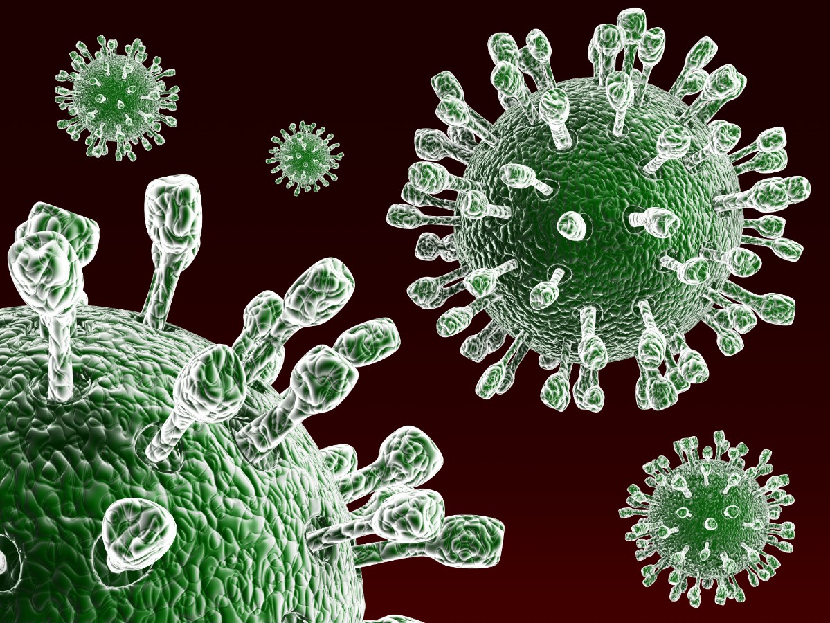 extreme detail of the roto virus