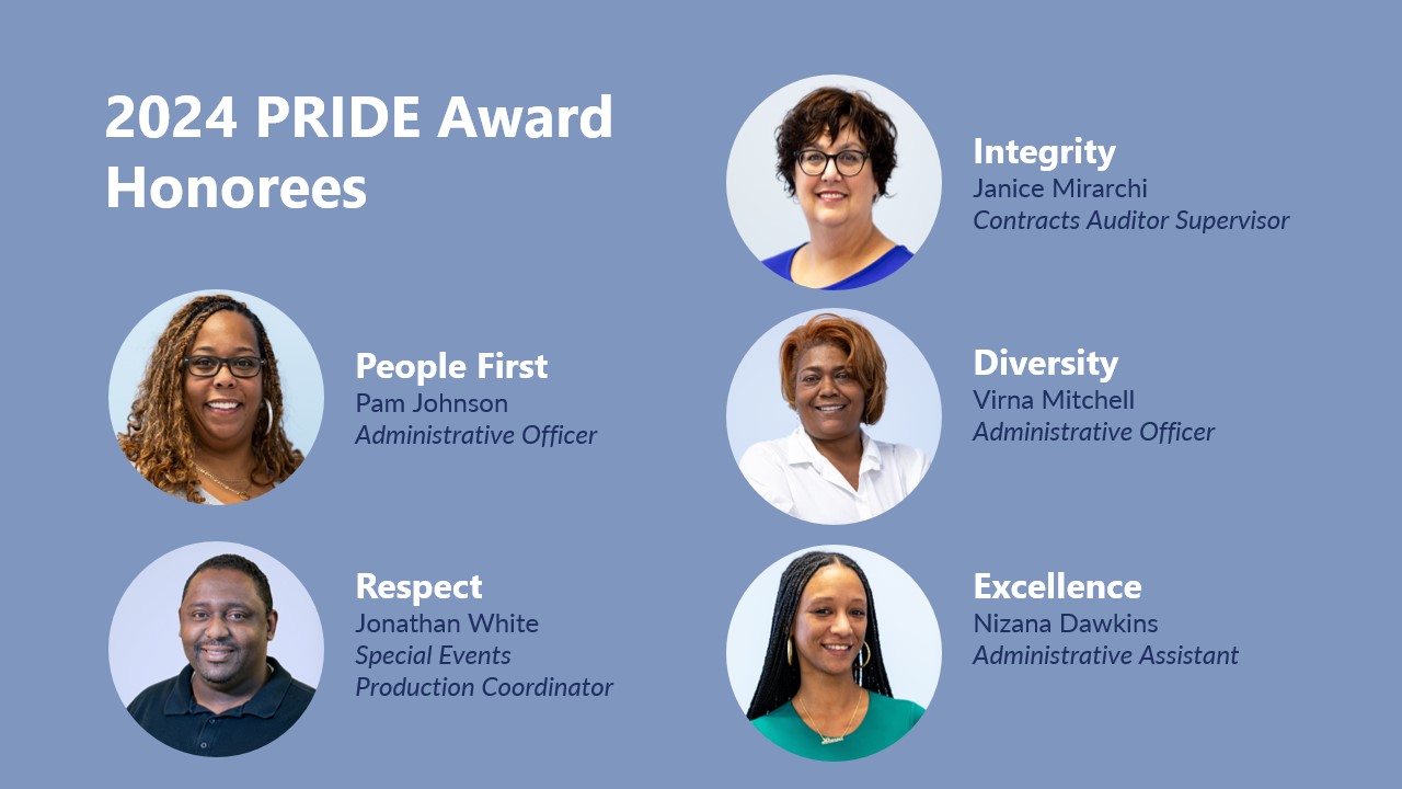 2024 PRIDE Award Honorees