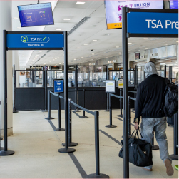TSA Pre-check checkpoint