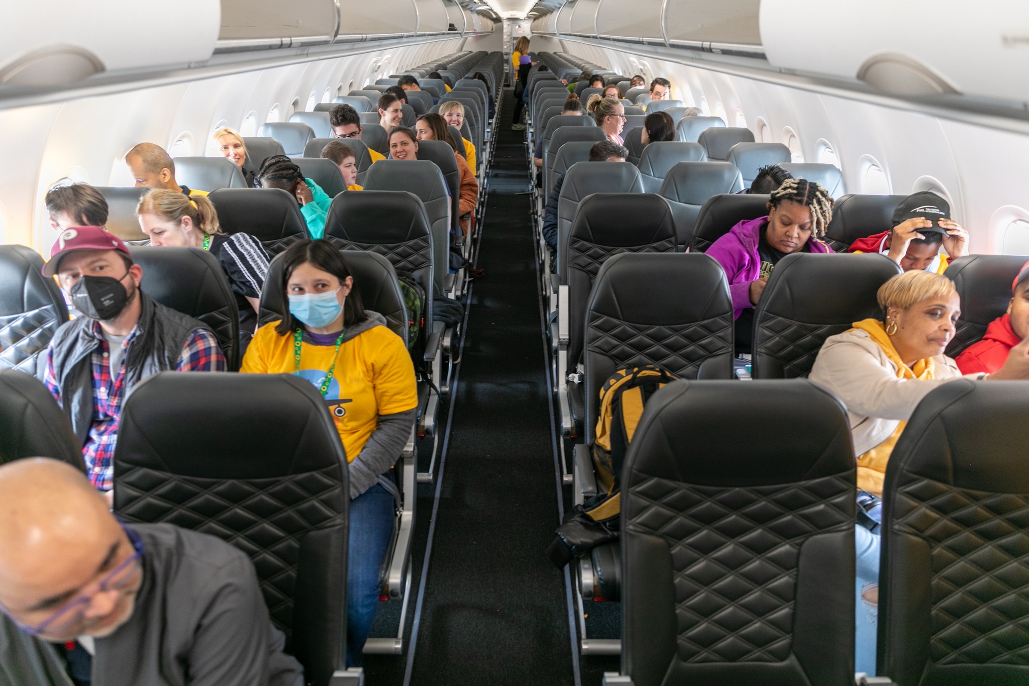 Families on a plane