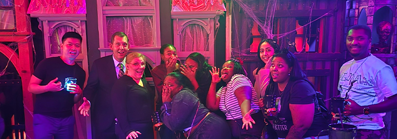YoPros at Nightmare before tinsel