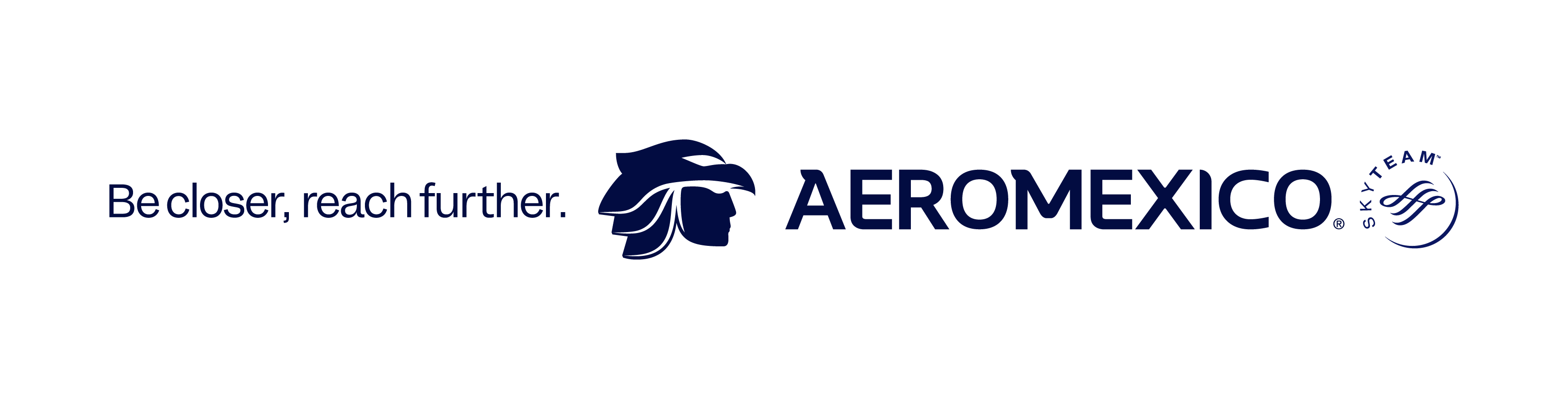 Aeromexico Black logo