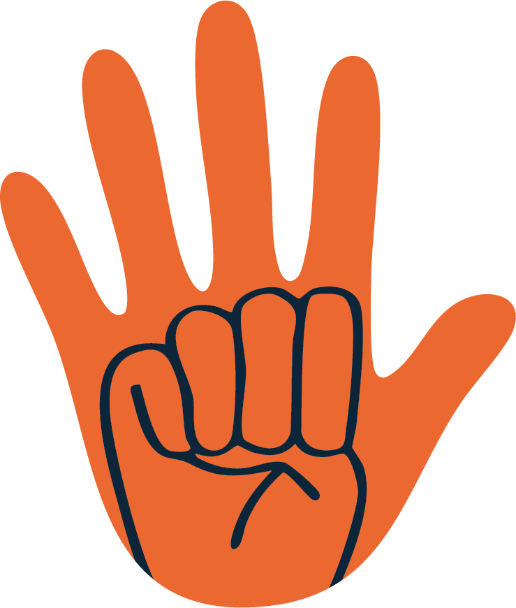 Human Trafficking Hand Signal